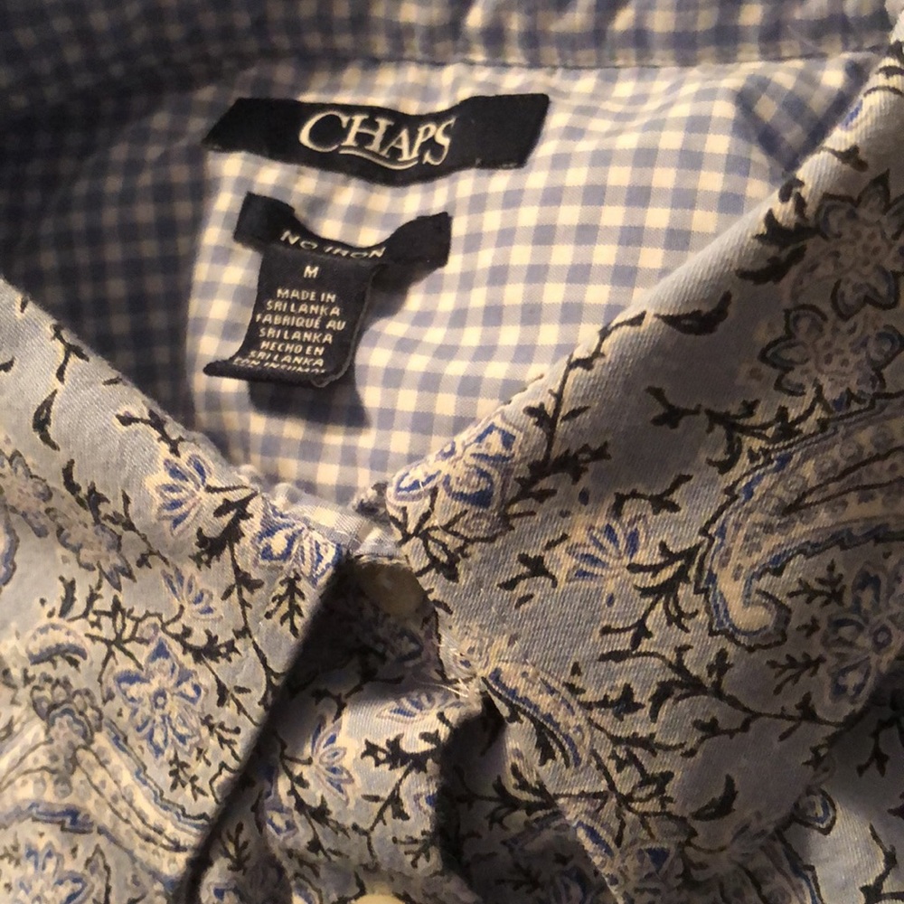*2* EUC Chaps No Iron long sleeve shirts - Picture 4 of 9